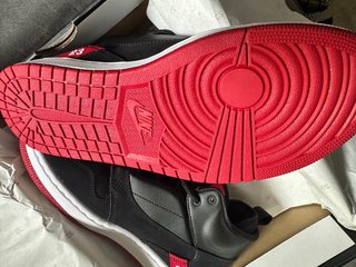 Nike Jordan Fadeaway Negro/Rojo Talla X