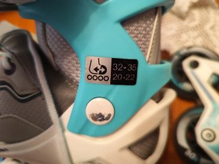 Patines en línea Oxelo niña talla ajustable