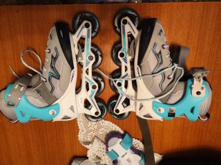Patines en línea Oxelo niña talla ajustable