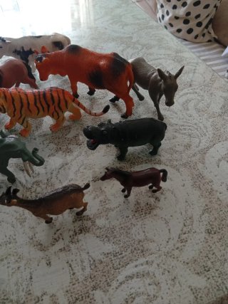 Lote de animales de juguete