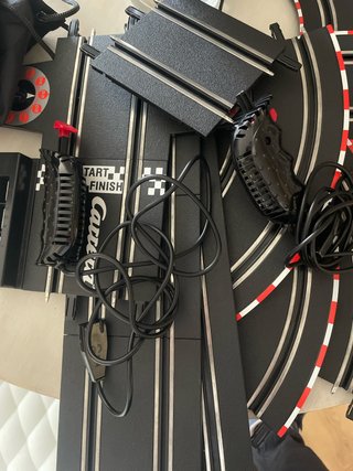 Circuito Scalextric Carrera con mandos