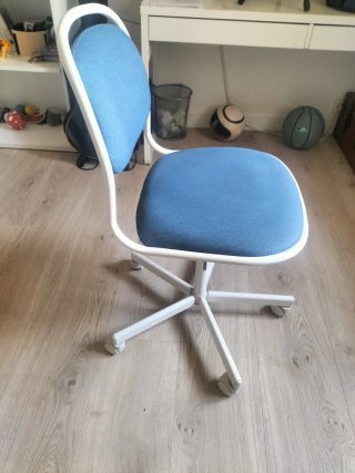 Mesa + Silla escritorio infantil azul