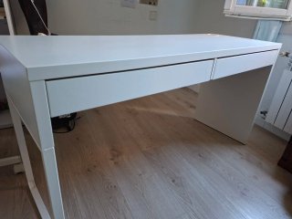 Mesa + Silla escritorio infantil azul