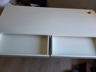 Mesa + Silla escritorio infantil azul