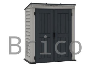 Caseta PVC Yardmate Pent Plus 91x170x202 cm - Duramax