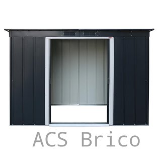 Caseta Metálica Eco Pent Roof 113x263x181 cm - Duramax