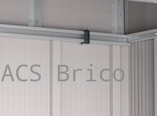 Caseta Metálica Eco Pent Roof 113x263x181 cm - Duramax