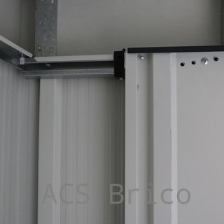 Caseta Metálica Eco Pent Roof 113x263x181 cm - Duramax