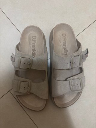 Sandalias D.Franklin Beige/Gris