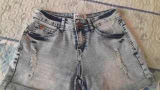 Pantalón corto vaquero INSIDE desgastado