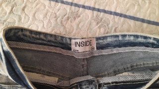 Pantalón corto vaquero INSIDE desgastado