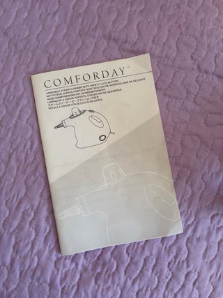 Limpiadora a vapor Comforday con accesorios