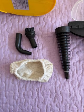 Limpiadora a vapor Comforday con accesorios
