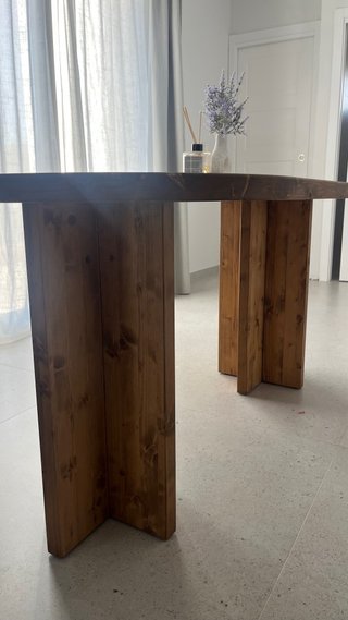 Mesa de Comedor DECOWOOD Tokyo Madera