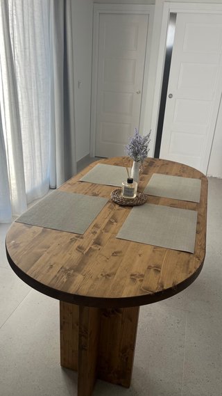 Mesa de Comedor DECOWOOD Tokyo Madera