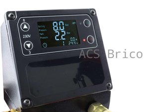 Compresor de Aire Silencioso con LCD 100L - 6 Hp - 09389 - Mader