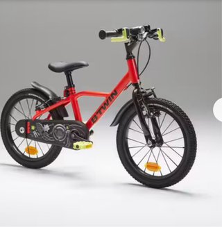 Bicicleta 16’ infantil aluminio precio nueva 210€
