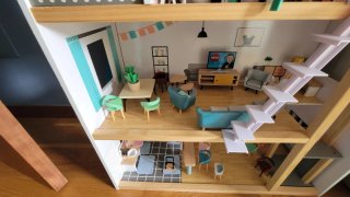Casa de muñecas Lidl