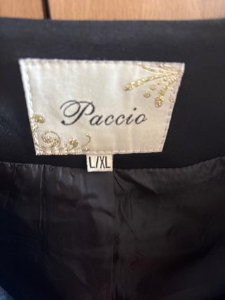Chaqueta Paccio Negra Talla L