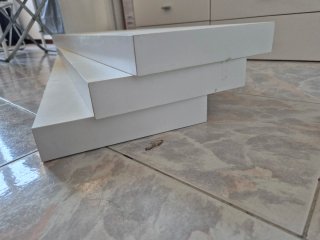 Set 3 mensole IKEA bianche grandi