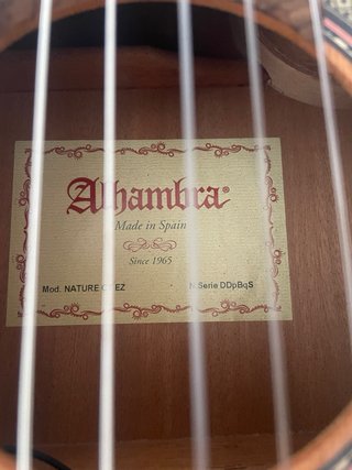 Guitarra Clásica Alhambra z nature ct ez