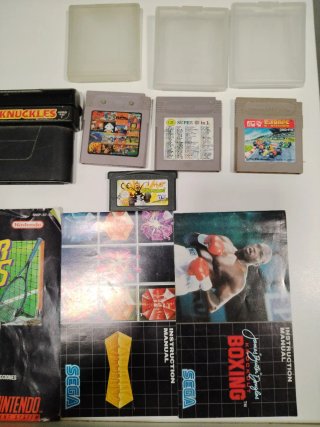 Lote Videojuegos Retro: Mega Drive, SNES, Game Boy