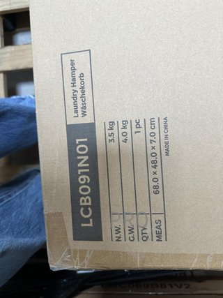 Cesto per bucato SONGMICS (150 L, 3 scomparti, coperchio in bambù, maniglie, pieghevole, sacchetto rimovibile lavabile in lavatrice, per lavanderia, camera da letto, colore legno LCB091N01)