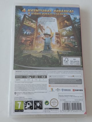 LEGO Jurassic World (Nintendo Switch) CIAB ¡NUEVO!
