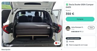 Mueble Camper Dacia Duster
