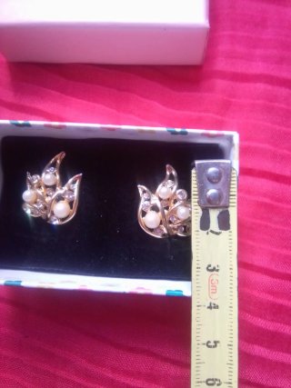 Pendientes Perlas Circonitas