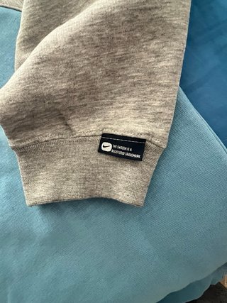 Sudadera Nike Air niña azul y gris