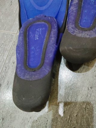 Aletas de natación Talla 36-37