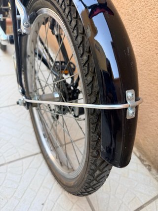 Bicicleta Plegable AMAT Negra