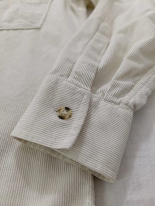 Vintage 90s cream velvet shirt Levi's