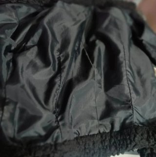 (M)Chaqueta Vintage Pelo Negro años 70