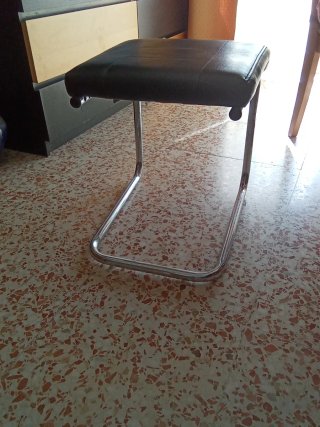 Banco nero e argentato (2 unità)
