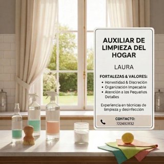AUXILIAR DE LIMPIEZA
