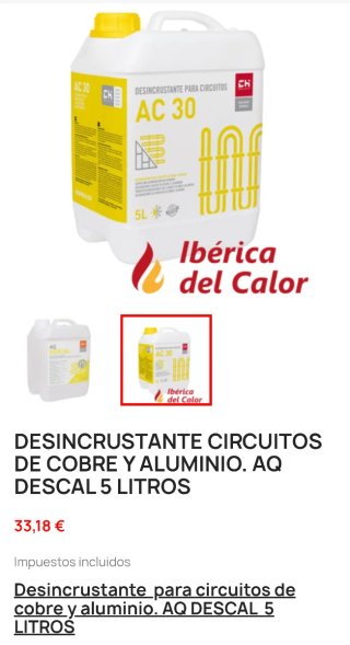 Desincrustante Ac 30