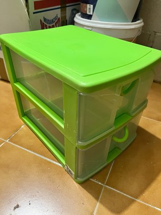 Organizador de cajones plástico transparente