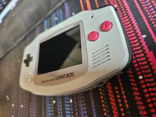 Game Boy Advance IPS Grigio