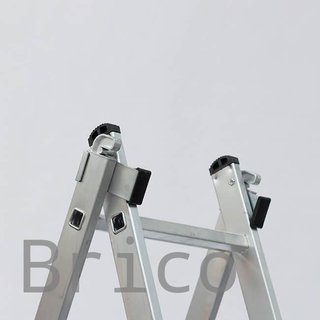 Escalera Aluminio Elite 2x14 - 4+4 M - 80-80x30mm