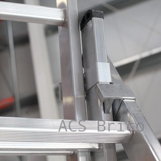 Escalera Aluminio Elite 2x14 - 4+4 M - 80-80x30mm