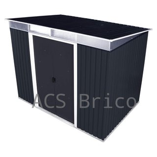 Caseta Metálica Top Shed Pent Roof Antracita 173x263x201 cm - Duramax