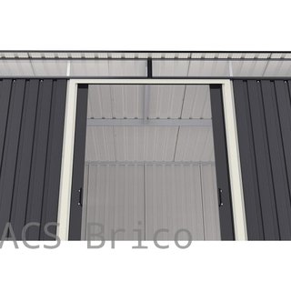 Caseta Metálica Top Shed Pent Roof Antracita 173x263x201 cm - Duramax
