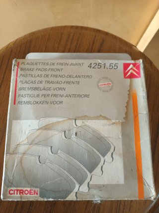Pastillas Freno Delantero Citroën Berlingo/Xsara