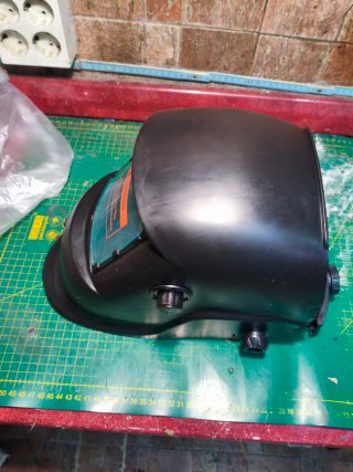 Casco pantalla electrónica para soldar