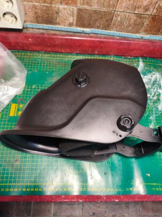 Casco pantalla electrónica para soldar