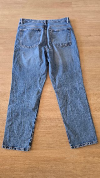 Pantalón Zara Talla 46 Azul