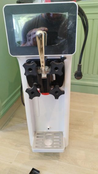 Máquina de helados - un solo uso