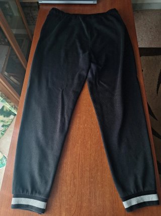 Lotto/set tuta nera sportiva Puma felpa pantaloni